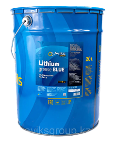 Смазка Aviks Lithium Grease Blue, 18 кг